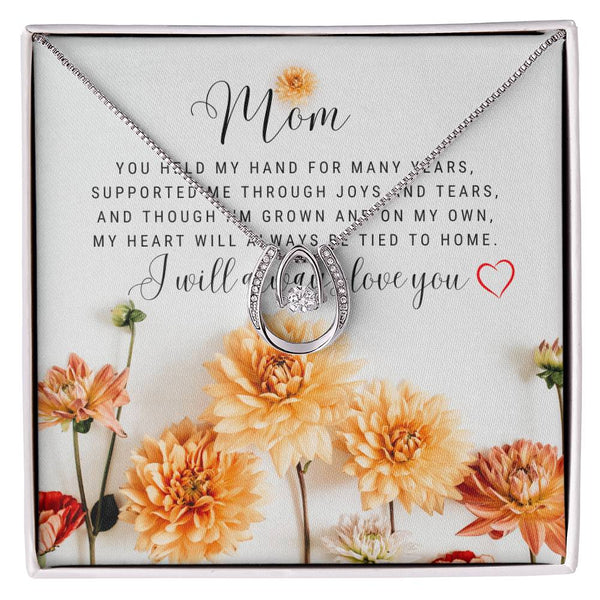 To My Mom Lucky In Love Necklace - The Luxe Wrist