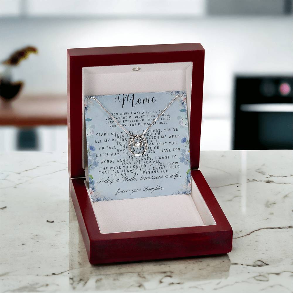 To My Mom Lucky In Love Necklace - The Luxe Wrist
