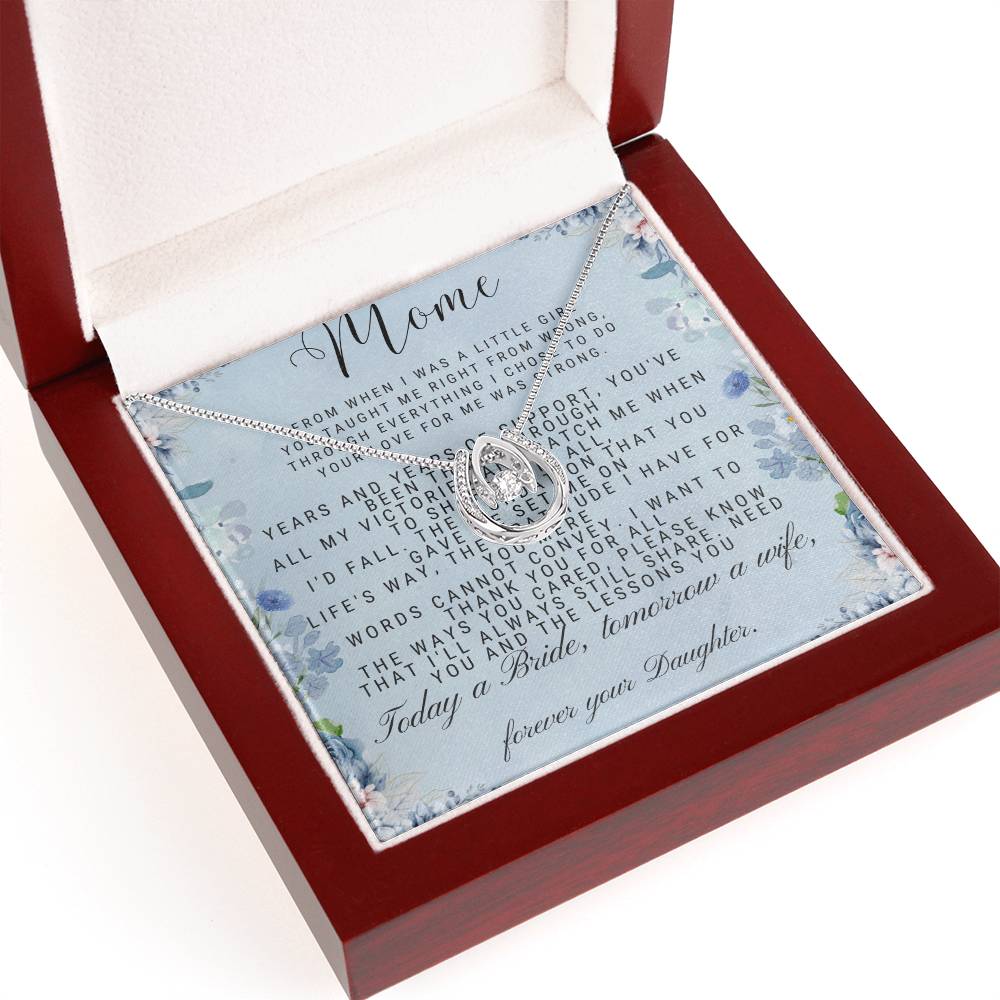 To My Mom Lucky In Love Necklace - The Luxe Wrist