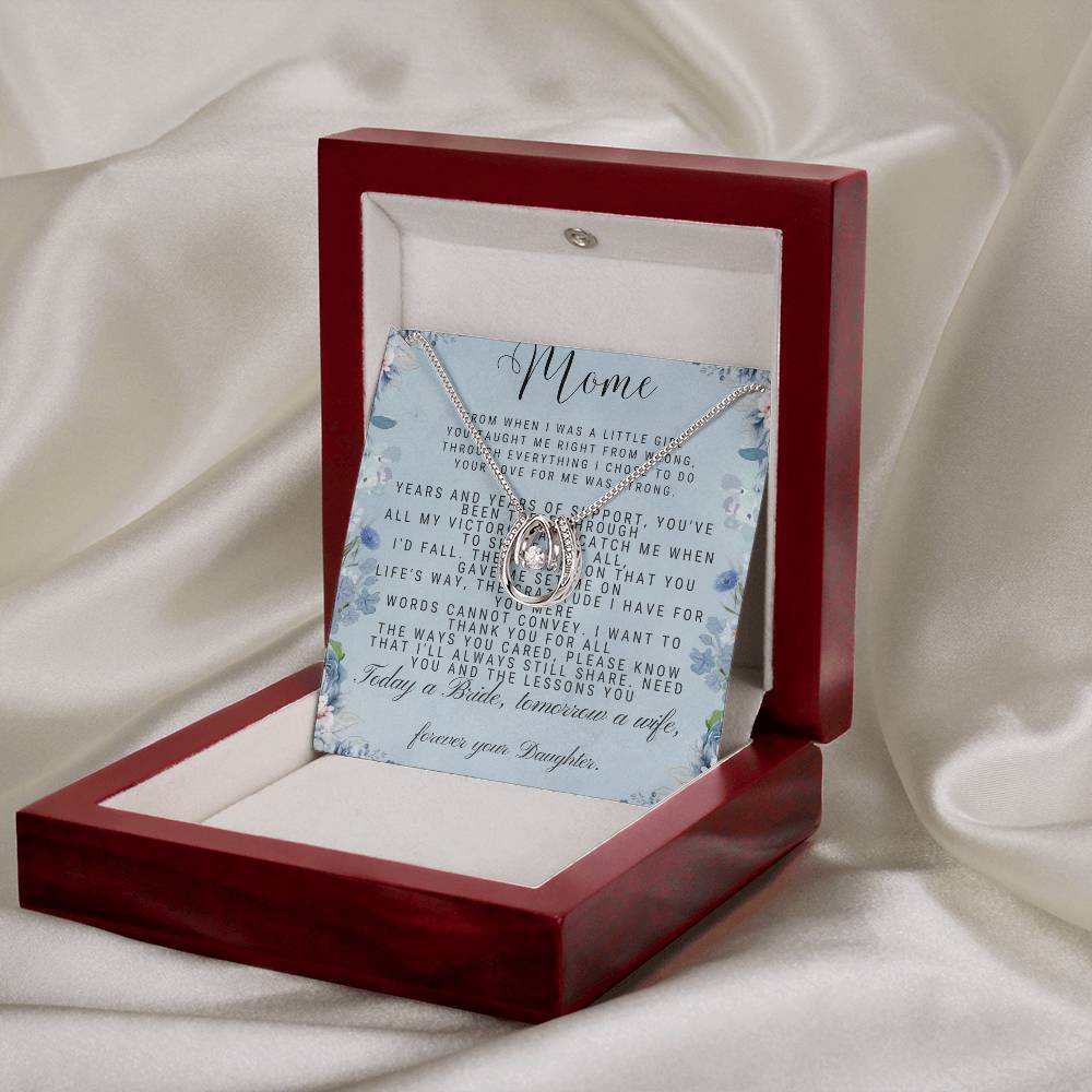 To My Mom Lucky In Love Necklace - The Luxe Wrist