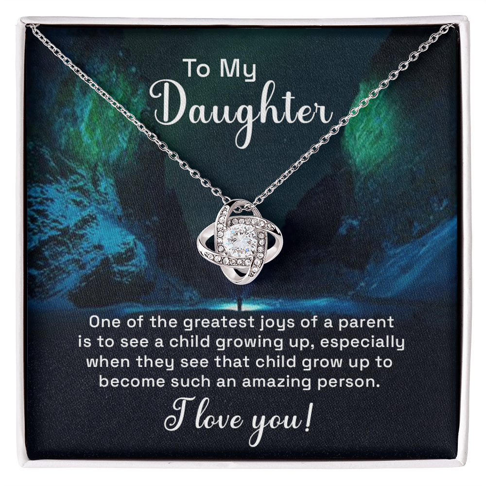 To My Daughter Necklace from Dad, necklace for daughter. ShineOn Fulfillment