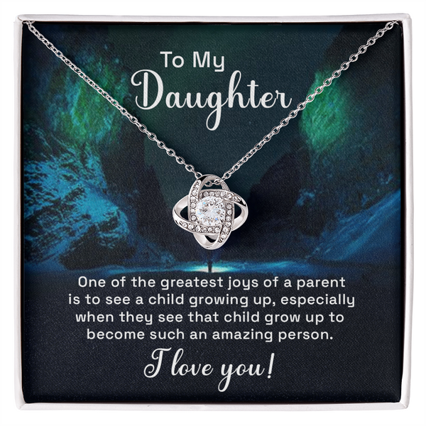 To My Daughter Necklace from Dad, necklace for daughter. ShineOn Fulfillment