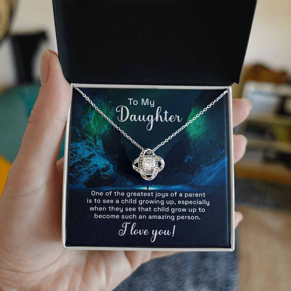 To My Daughter Necklace from Dad, necklace for daughter. ShineOn Fulfillment