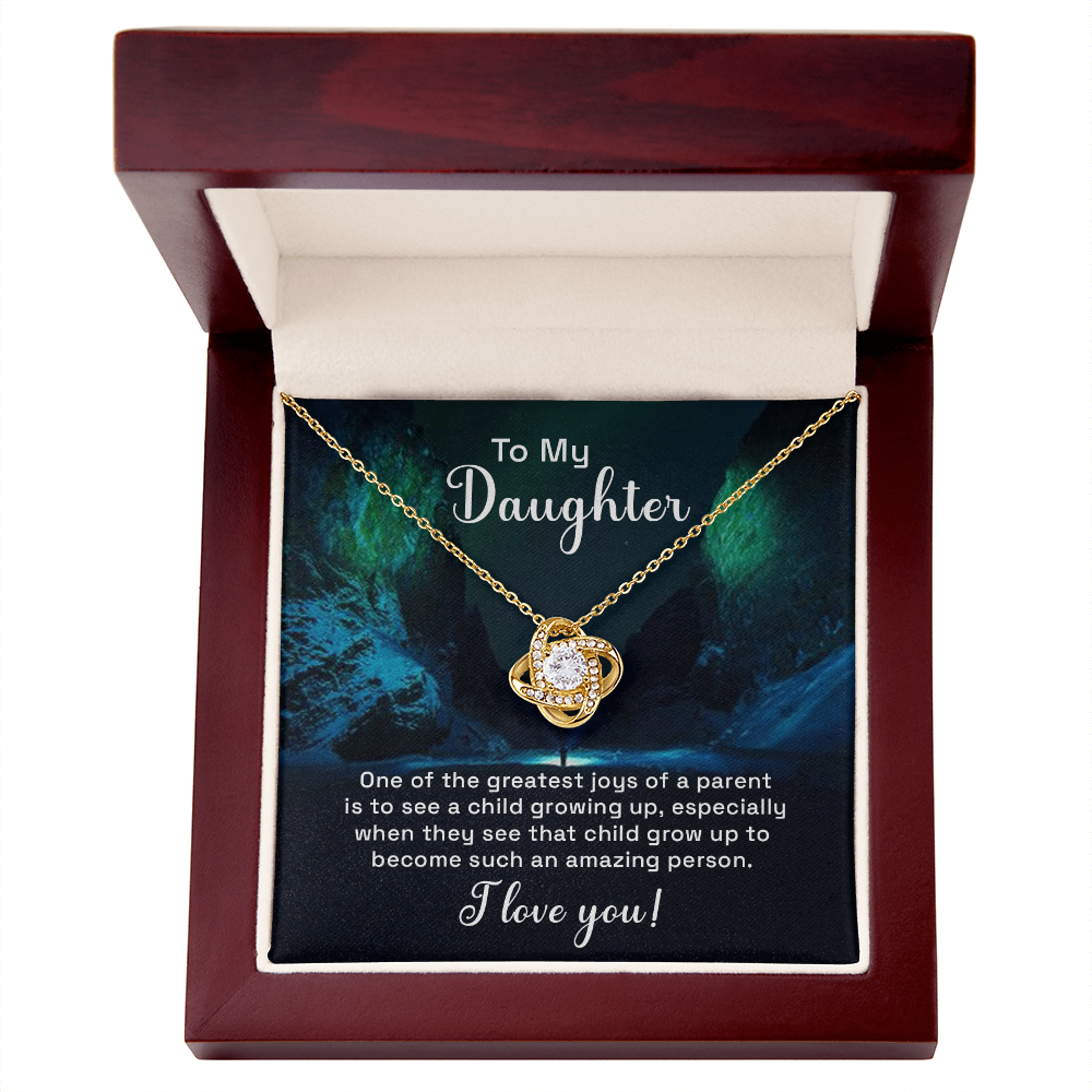 To My Daughter Necklace from Dad, necklace for daughter. ShineOn Fulfillment