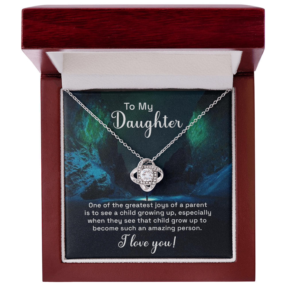 To My Daughter Necklace from Dad, necklace for daughter. ShineOn Fulfillment