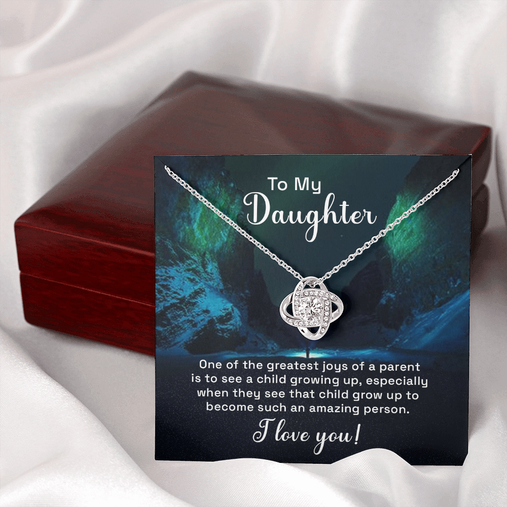 To My Daughter Necklace from Dad, necklace for daughter. ShineOn Fulfillment