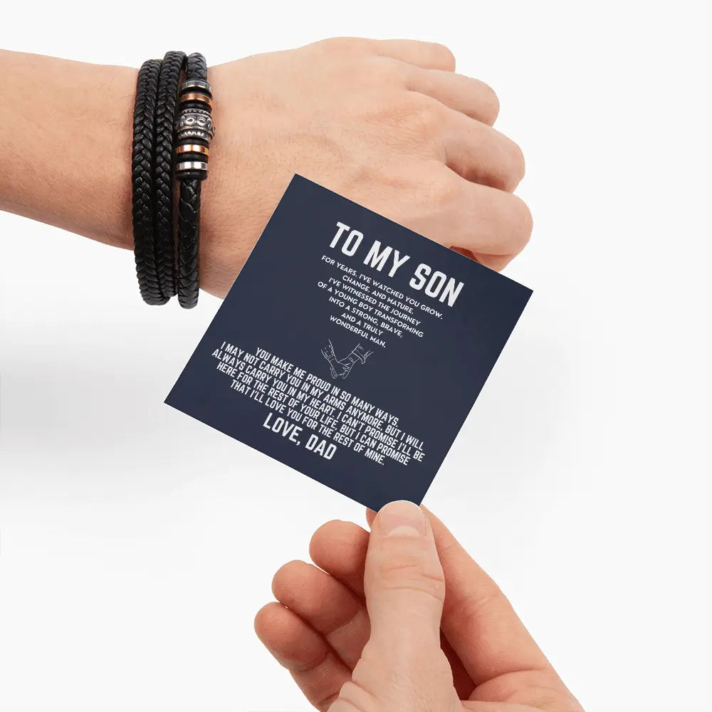 To My Son, I Love You Bracelet - The Luxe Wrist