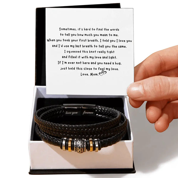 To My Son Bracelet - The Luxe Wrist