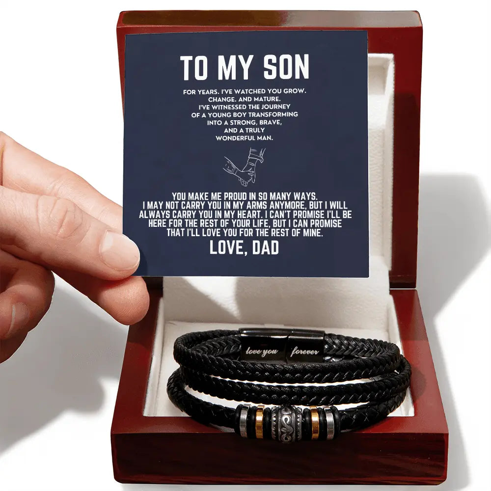 To My Son, I Love You Bracelet - The Luxe Wrist
