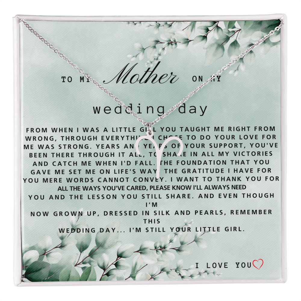 To My Mother on My Wedding Day - The Luxe Wrist
