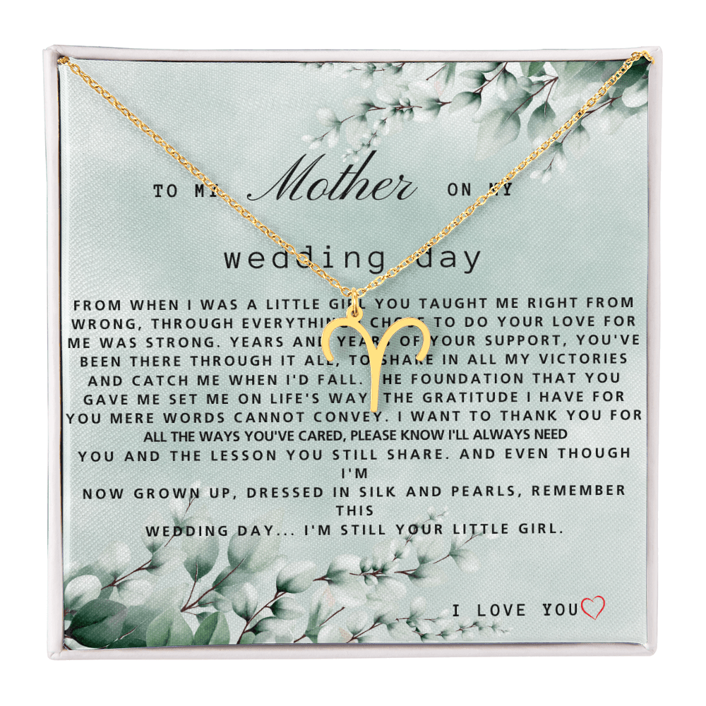 To My Mother on My Wedding Day - The Luxe Wrist